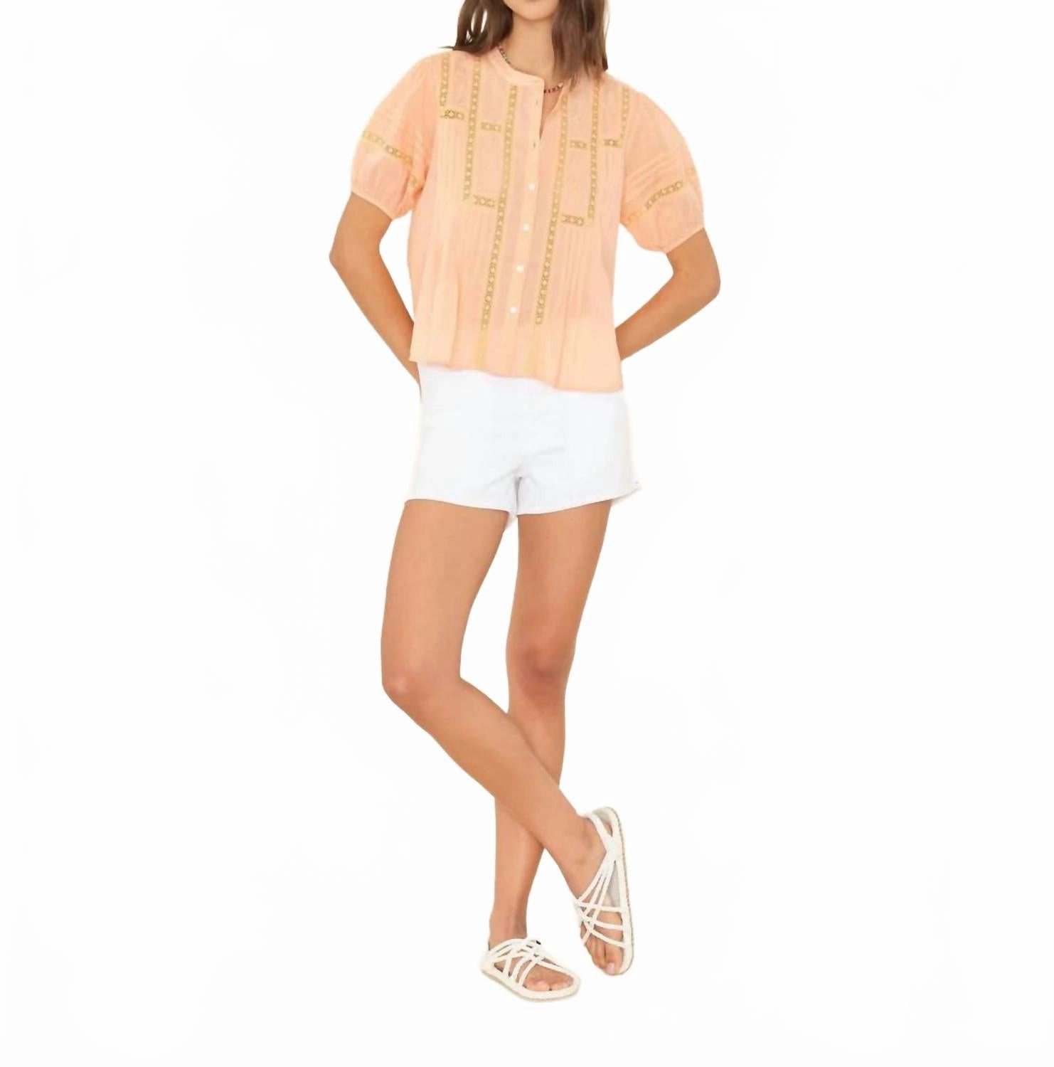 WindResistantWeave Machine washable Renner Short In White