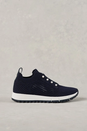 Outdoor Friendly Perla Knit Sneaker - Navy