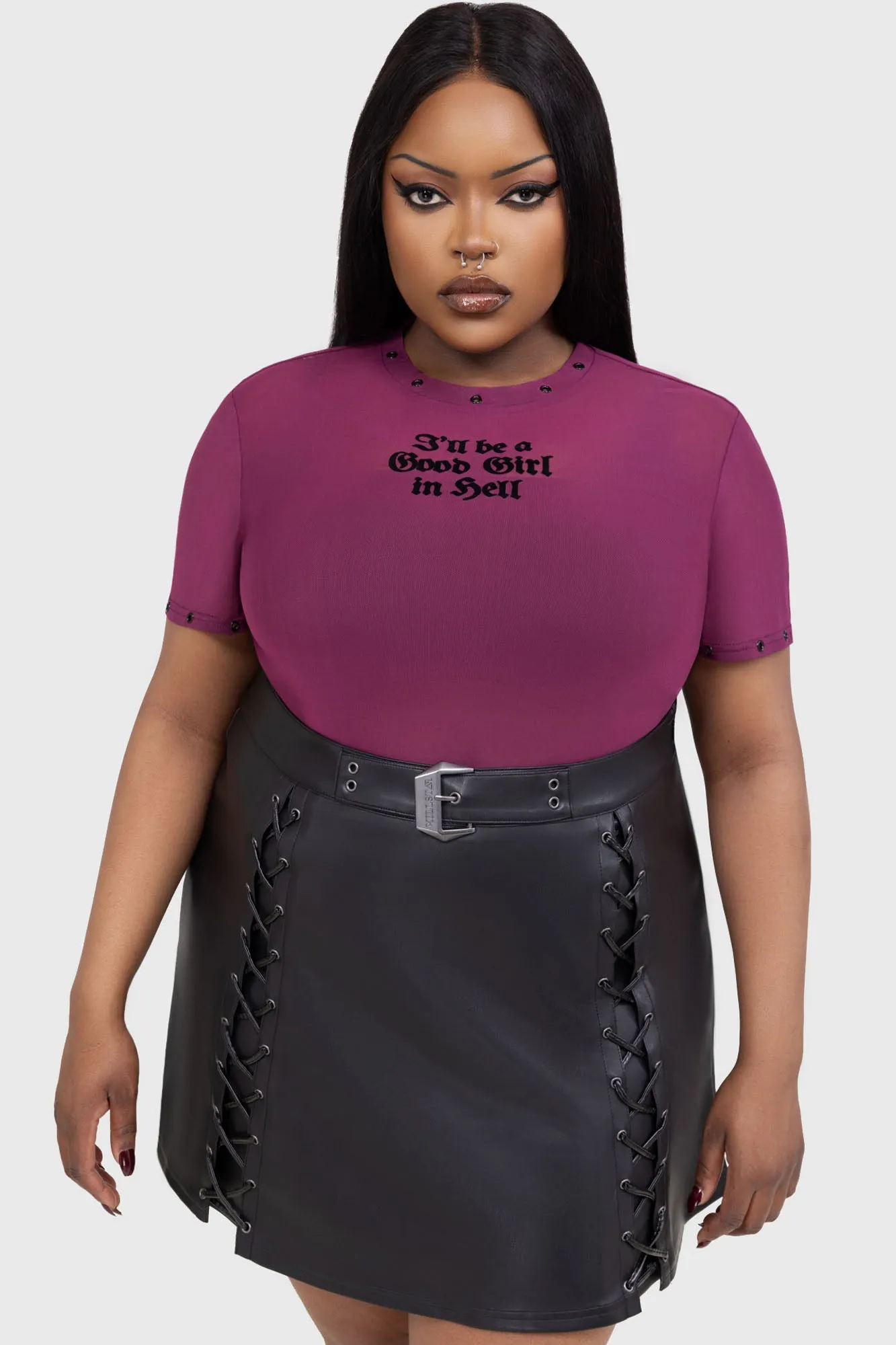 Lysandra Skirt Rolled Hem Modern Details
