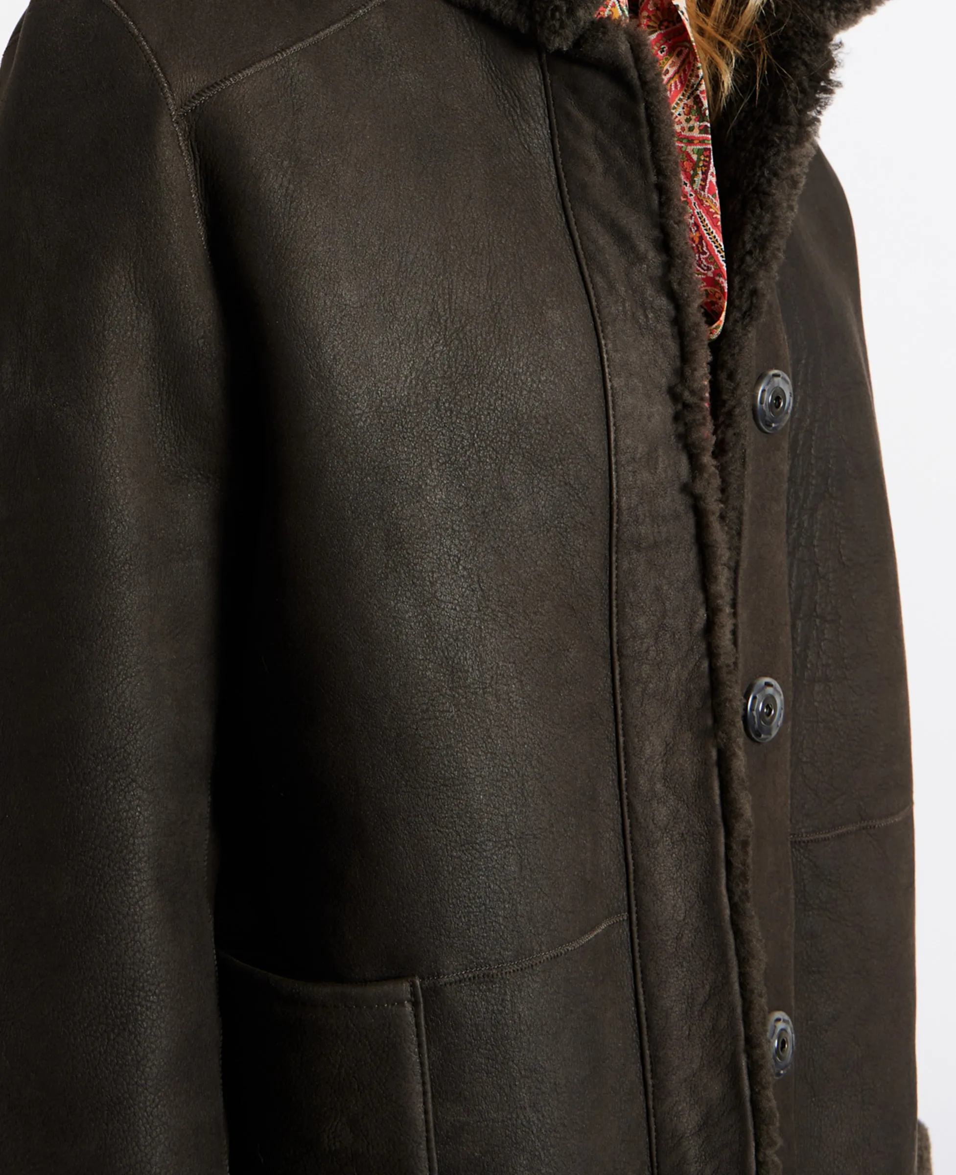 Casual City Reversible Sheepskin Fur Jacket