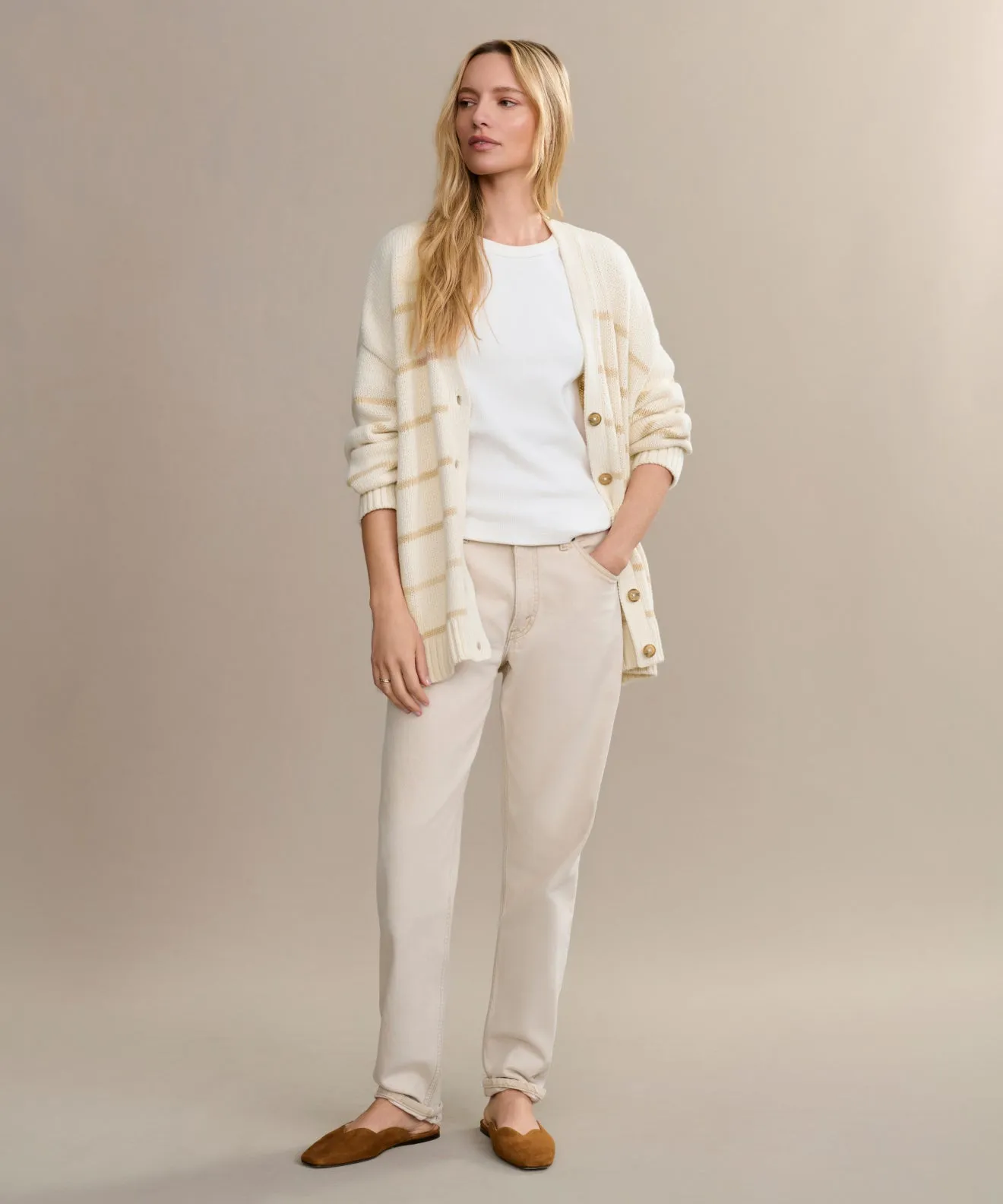 Chloe Cardigan AntiStatic Coating Travel Comfort