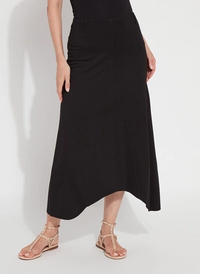 Riley Maxi Ponte Skirt Chafe Resistant Coordinated Set