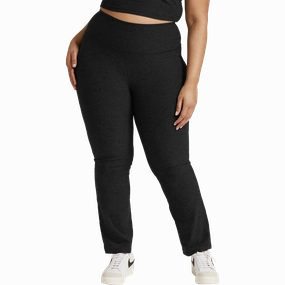 Women's Spacedye Practice High Waisted Pant - Extended Non Clip Chilly Day Wear