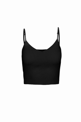 Ronan Sweater Top In Noir Chic Knit