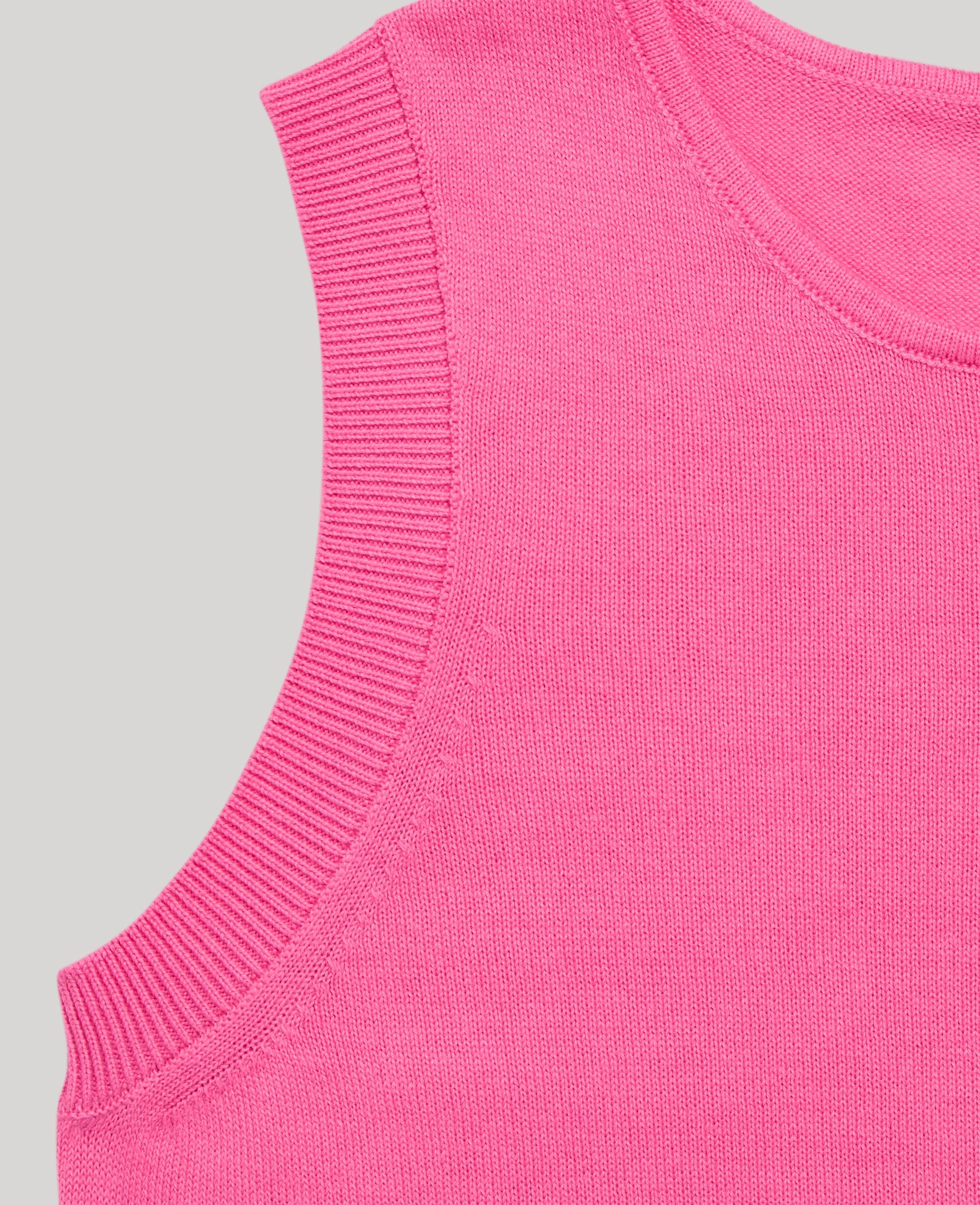 Compact Knit Technique UVProtection Layer Sabrina Crew Neck Tank