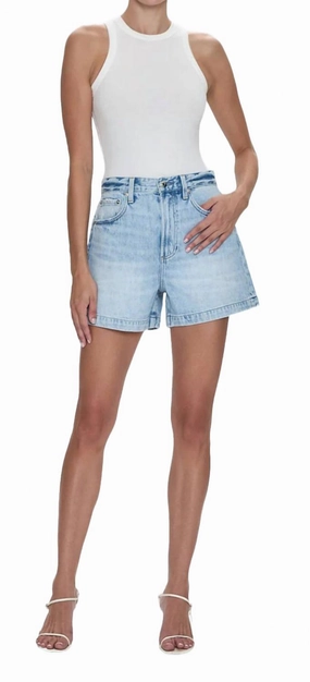 Perfect Comfort Saige High Rise Short In Berkeley