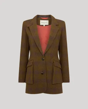 Sandringham Tweed Country Jacket Airflow Ventilation System Thermo Regulating