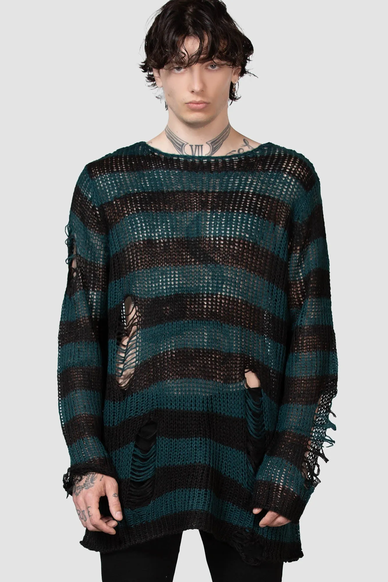 Sea Punk Knit Sweater Eco Conscious Production