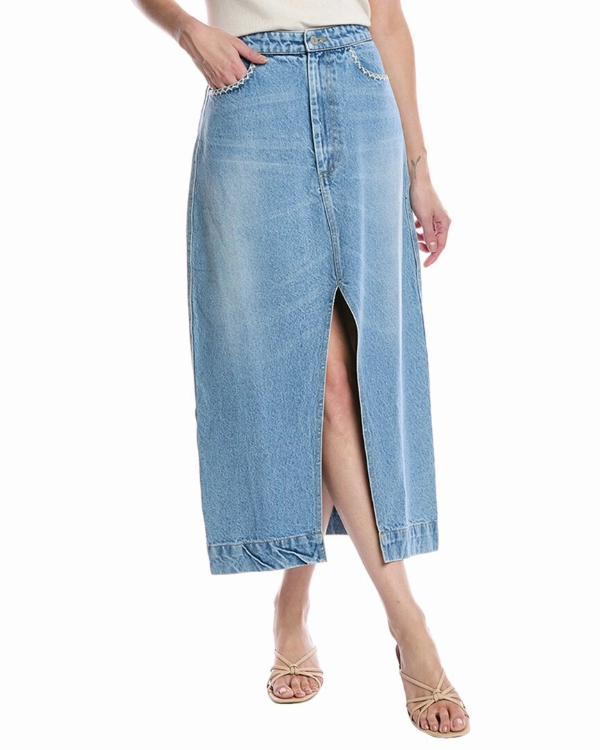 Fashion Mood Sea New York Marion Denim Midi Skirt