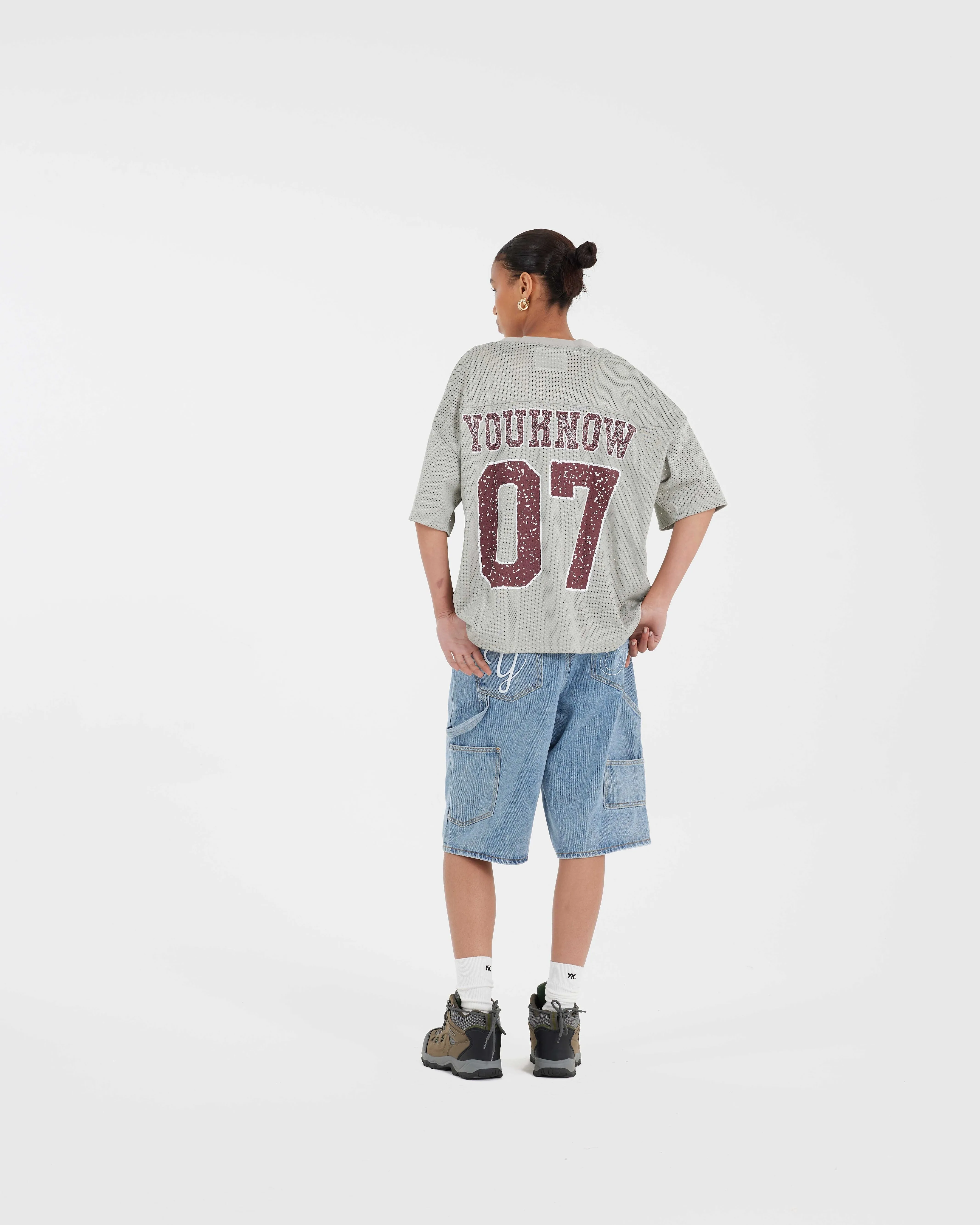Timeless Fit MESH JERSEY | Ash Grey