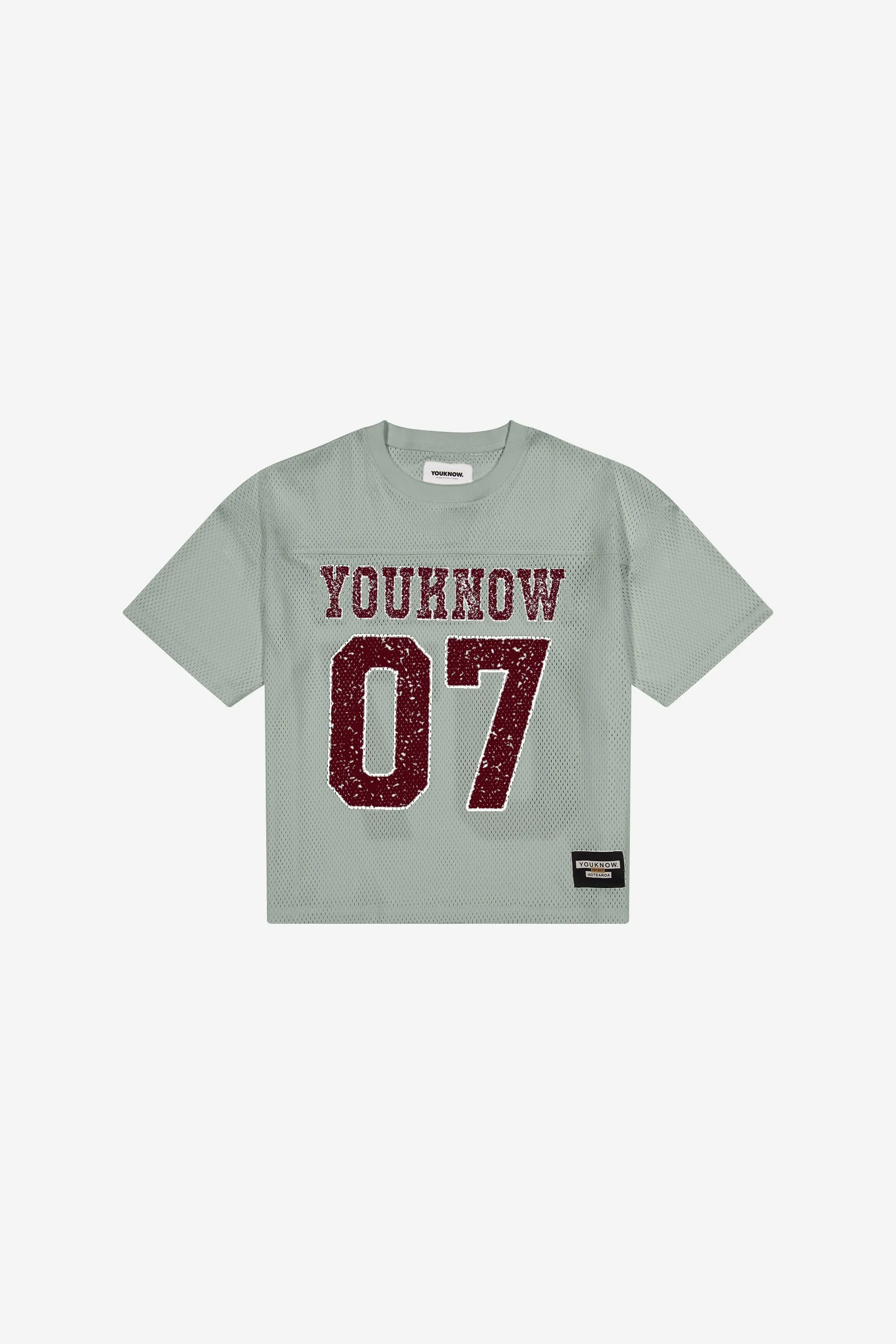 MESH JERSEY | Ash Grey AntiPilling Slim Silhouette