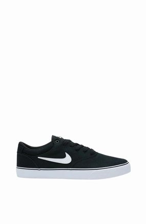 Recycled Mesh Upper Comfort Mesh Nike SB Chron 2 Canvas Black White