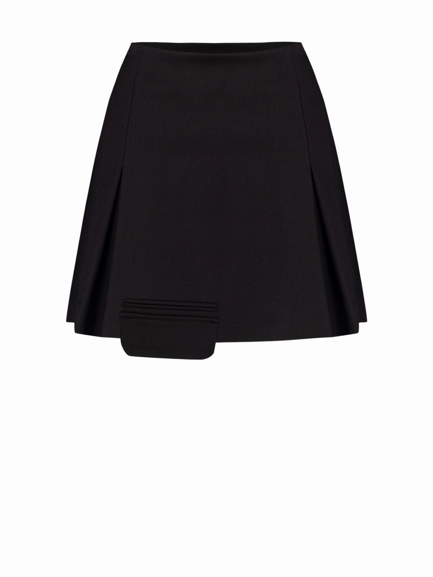 Free Heaven Pleated Mini Skirt Crossback Strap Sustainable Fabric
