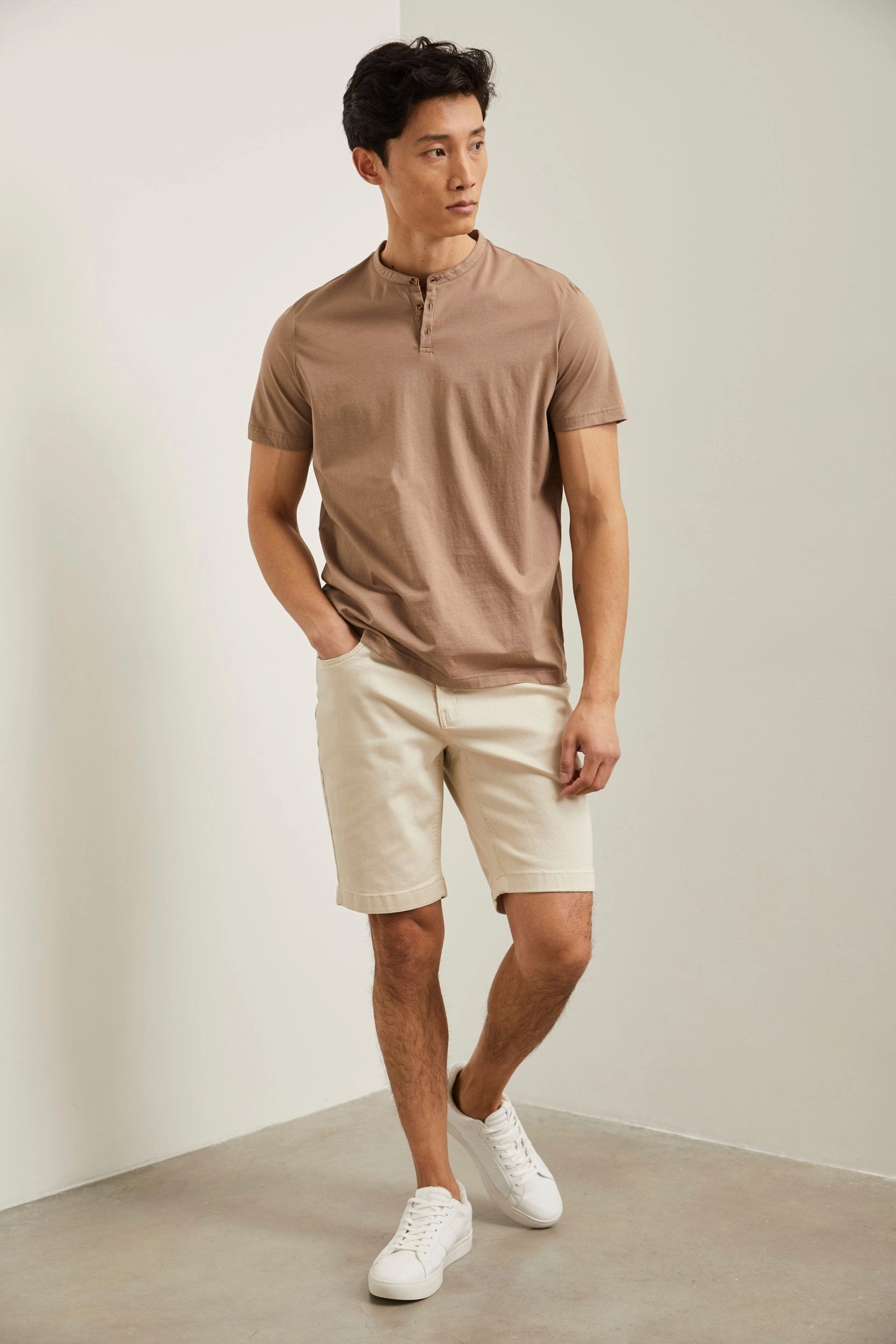 5 pocket twill bermuda shorts Easy Days
