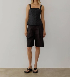 Emmett Shorts In Black Modern Aesthetic Odor Resistant Finish