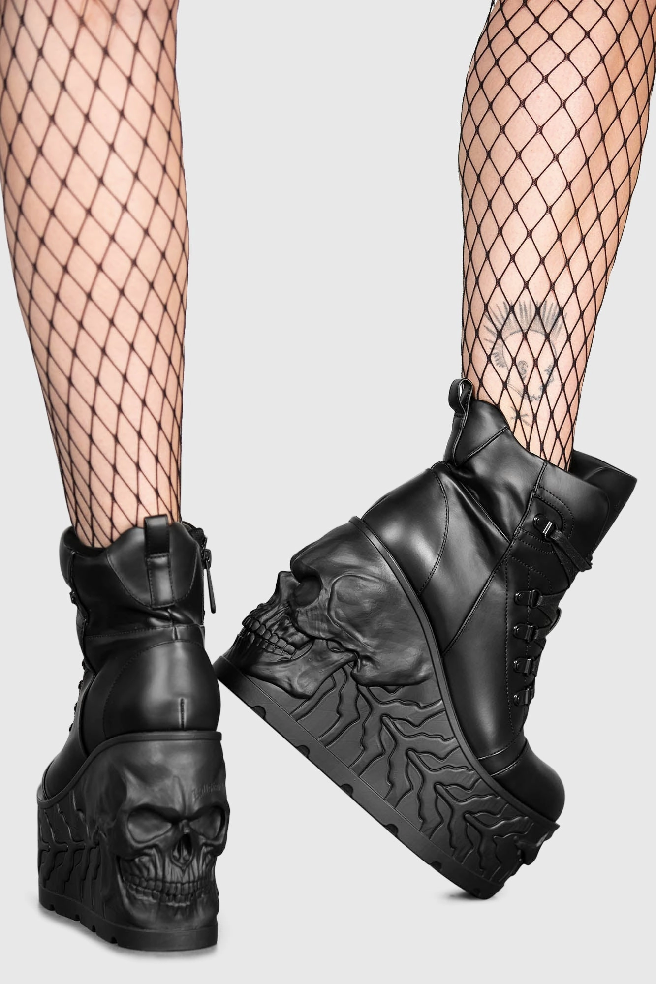 Doom Platform Boots BreathableMesh hypoallergenic