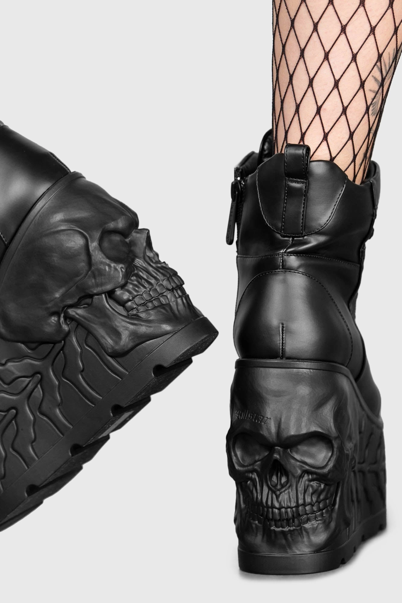 Doom Platform Boots Padded Interior City Walking