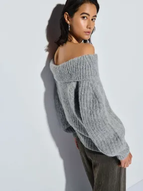 Gentle Fit Serena Sweater - Dove Gray Heather