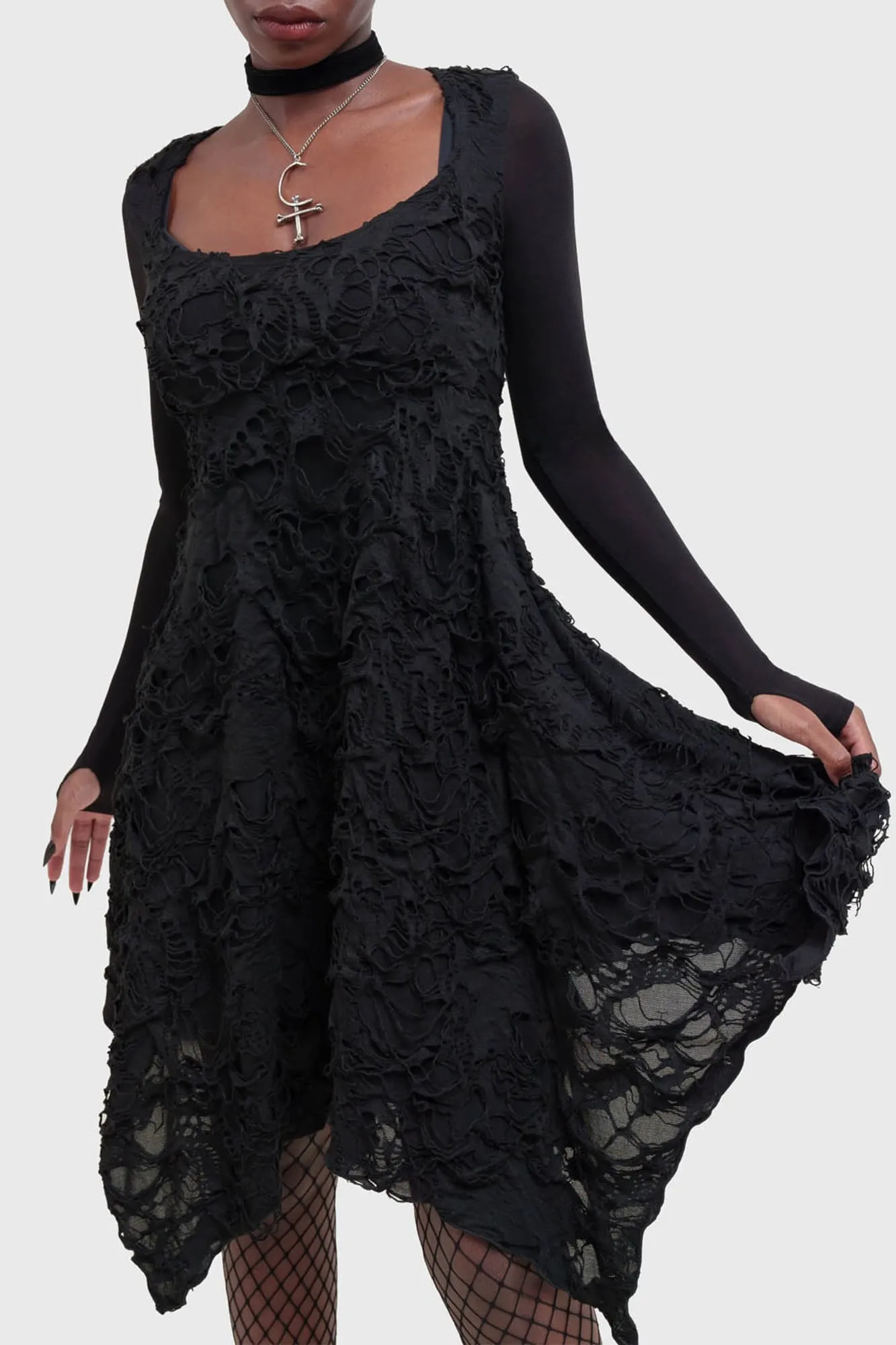 Sleek Look Silk Shine Shadows Hymn Dress