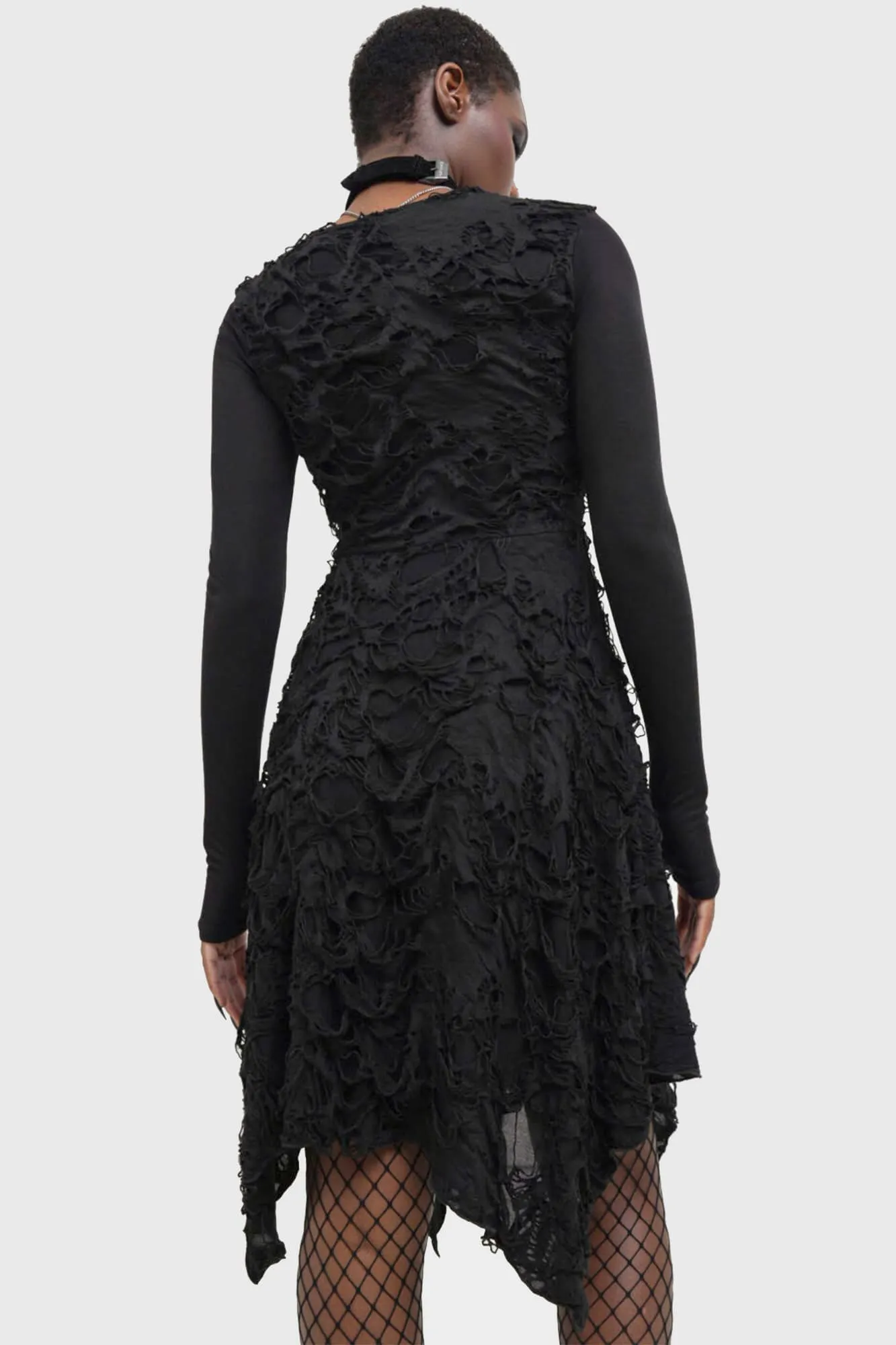 Shadows Hymn Dress Comfy Detail Street Casual
