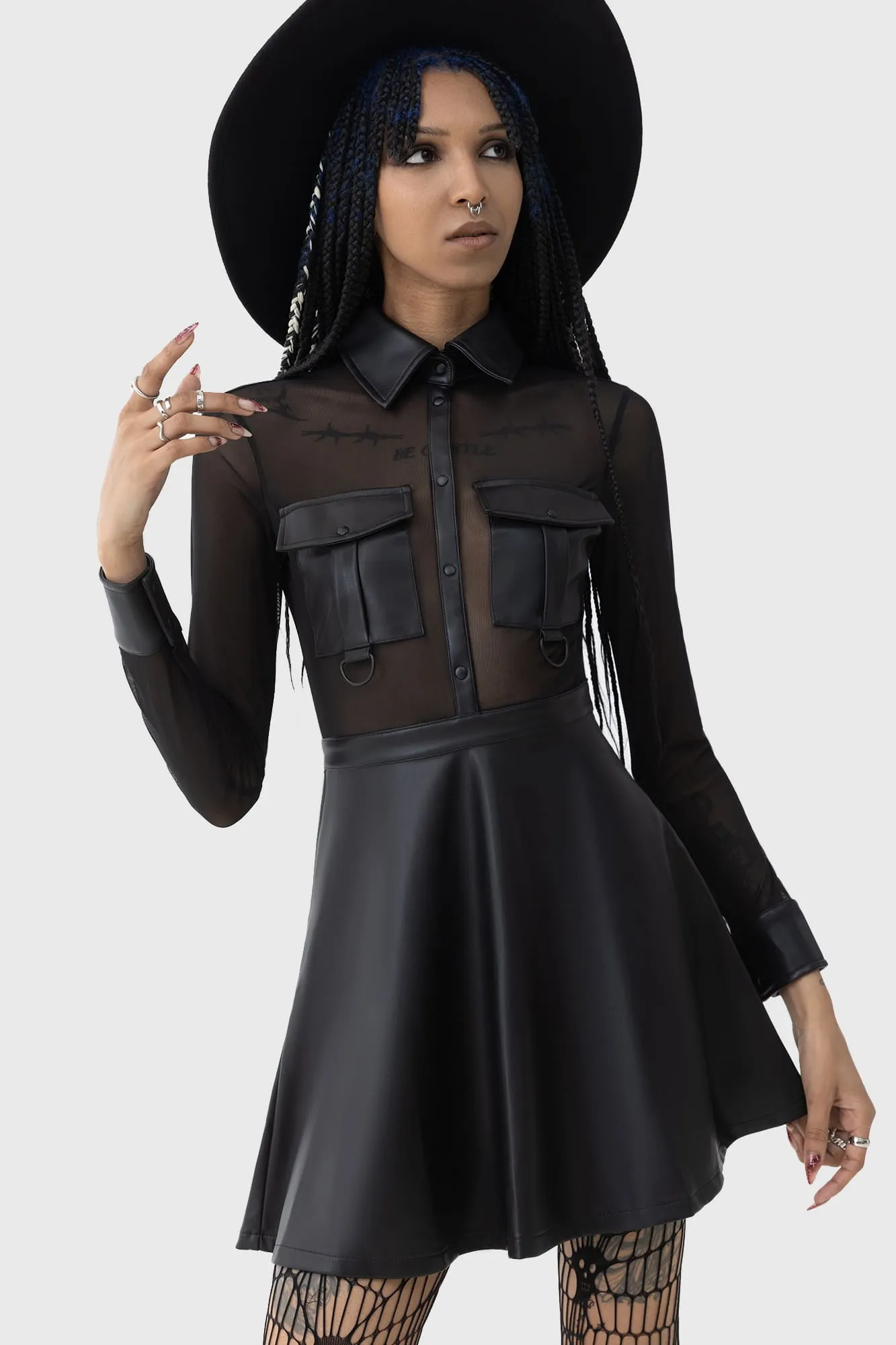 Shadowsinger Dress Chill Detail Easy Layers