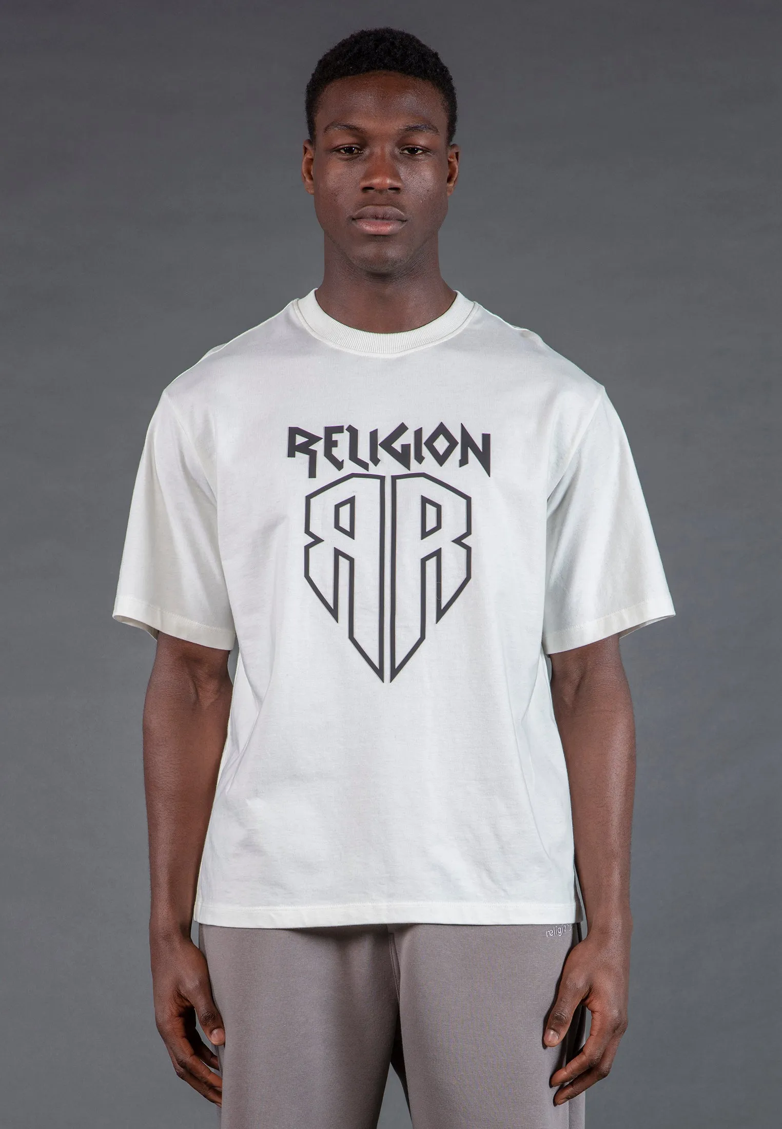 SHIELD T-SHIRT OFF WHITE WrinkleFreeFabric