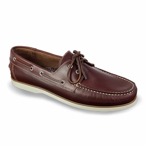 Calm Grey Classic Design Mens Hold Lucky Boat in Brown