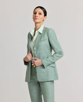 Jackie Check Jacket City Ready Wear Go To Layer
