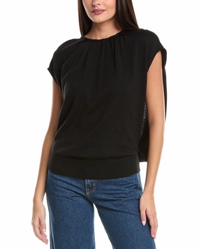 Cozy Warm Layer Essential Layer SIMKHAI Lamara Draped Wool Pullover