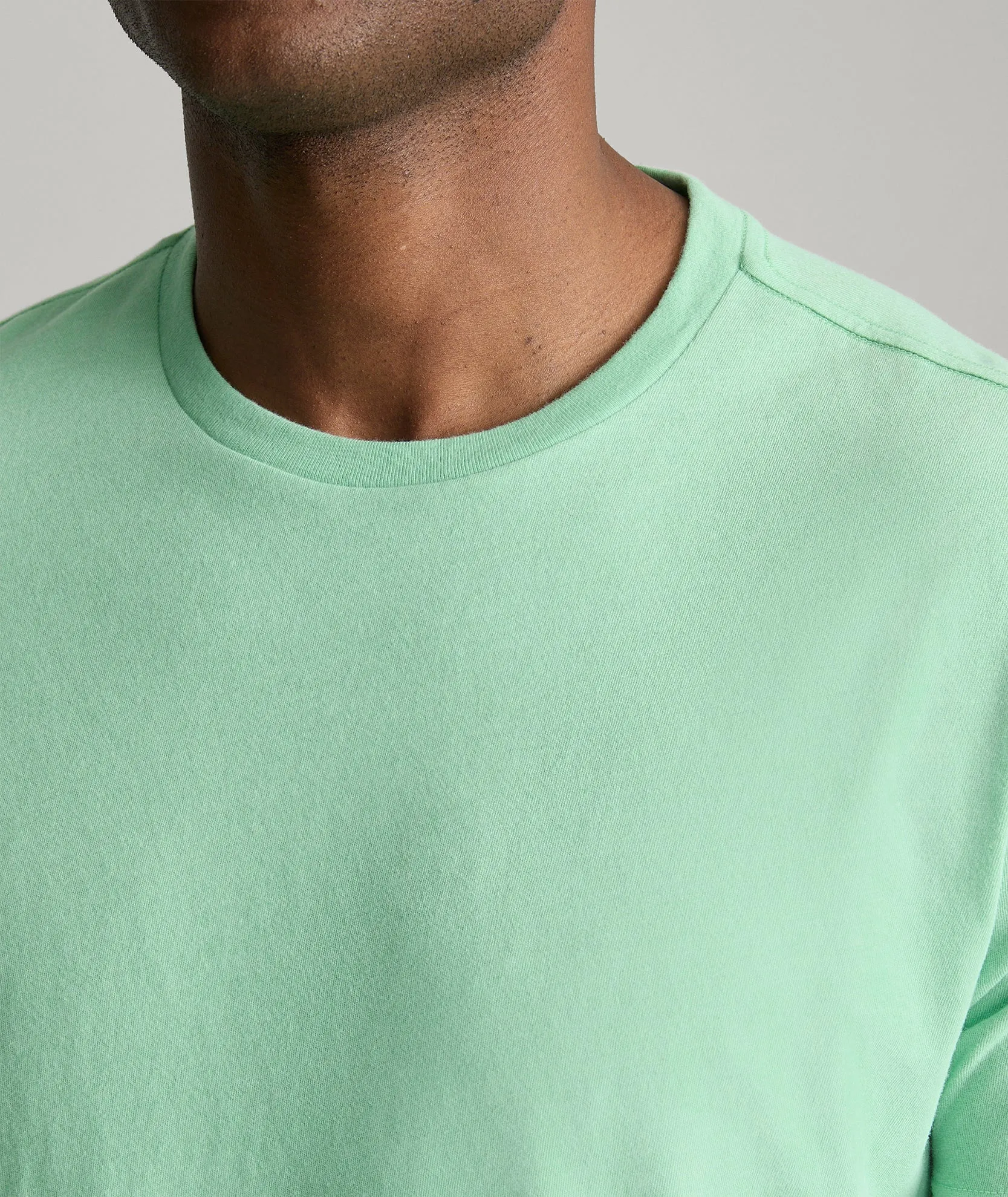 Double Stitched Hem Breathable mesh Ultrasoft Tee