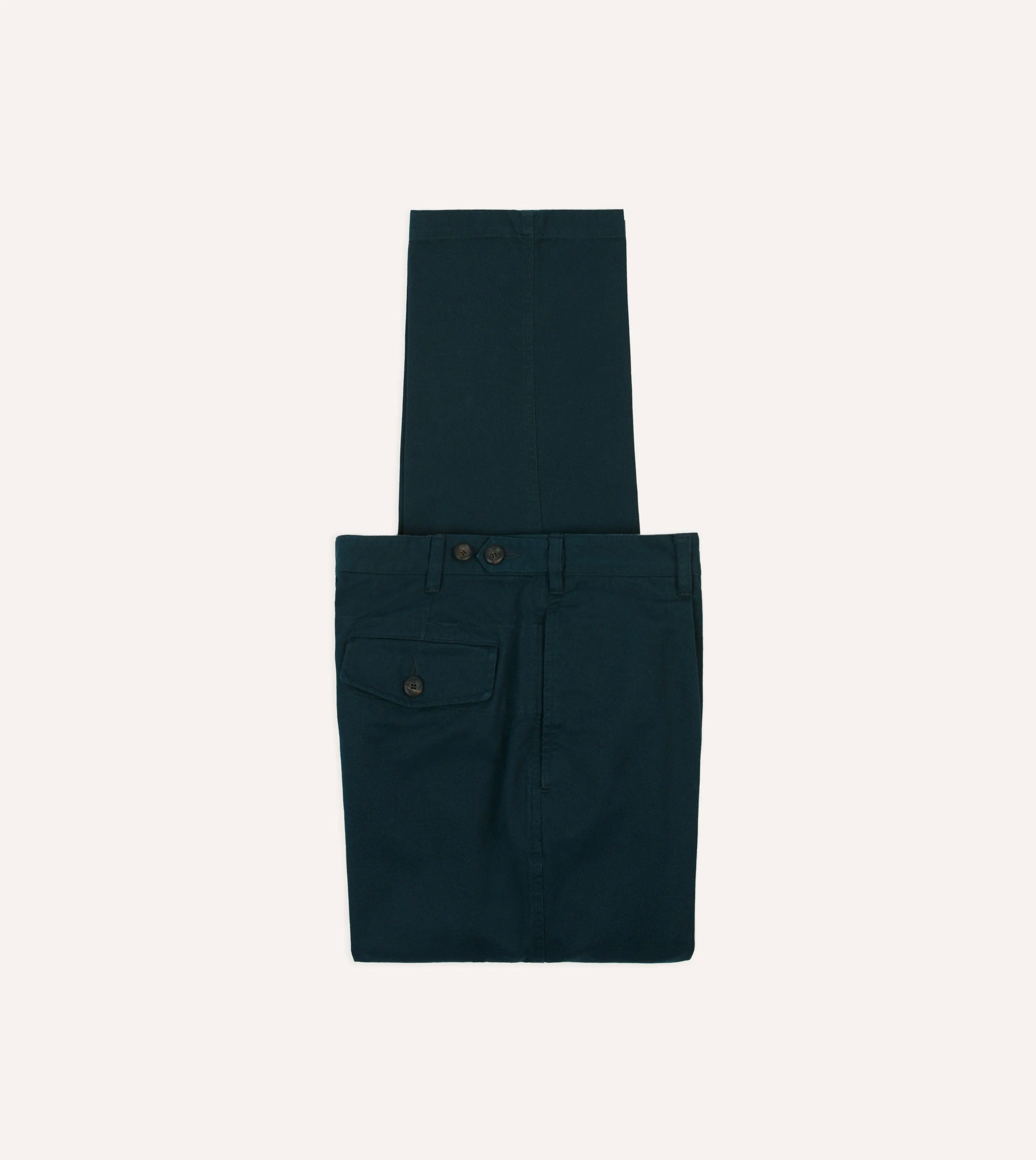 UV protection coating Light Shape Navy Vintage Wash Cotton Games Trousers
