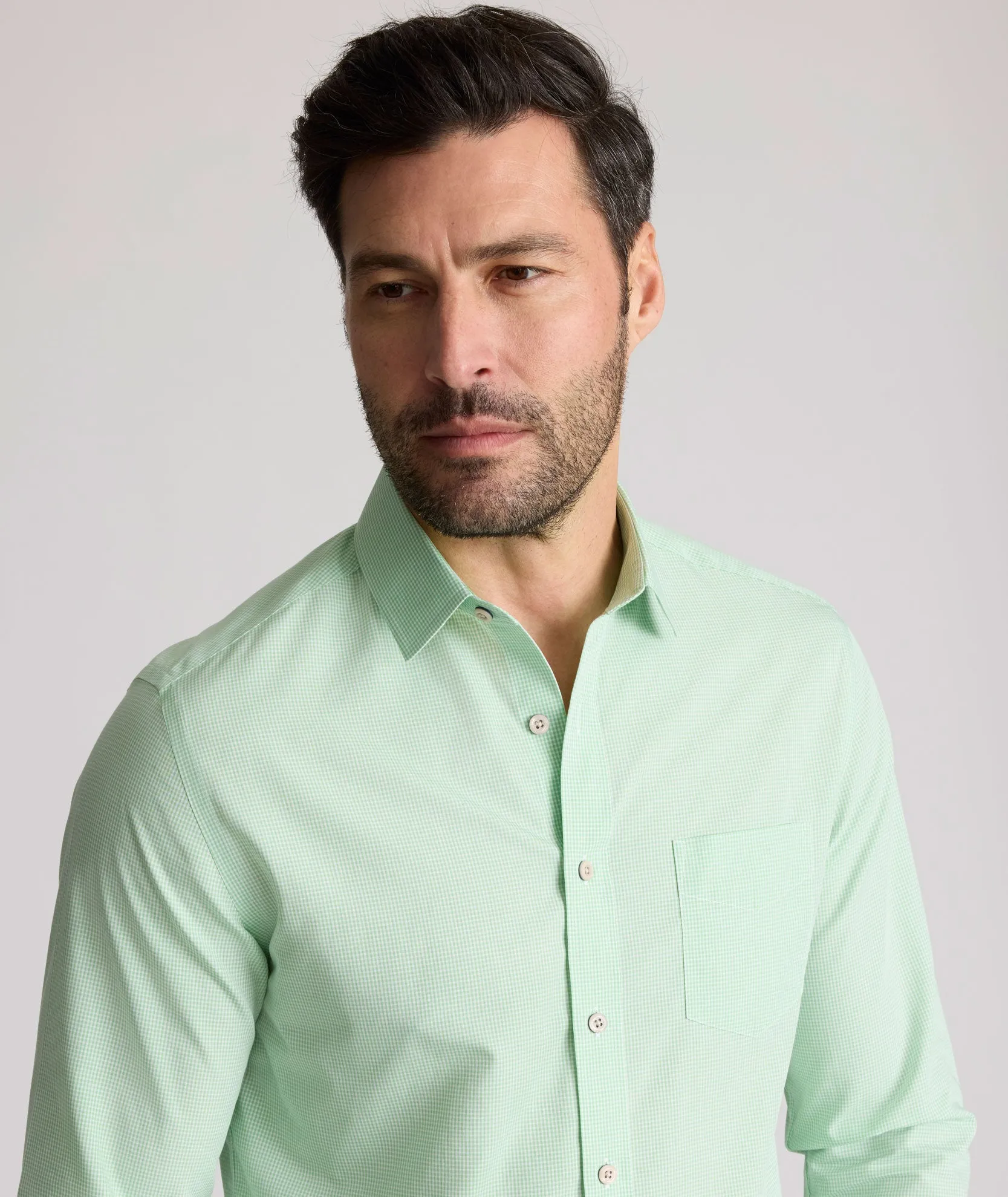 Pastel Shade Wrinkle-Free Kelly Shirt