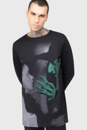 Wicked Witch Long Sleeved T Shirt Duvet Water related