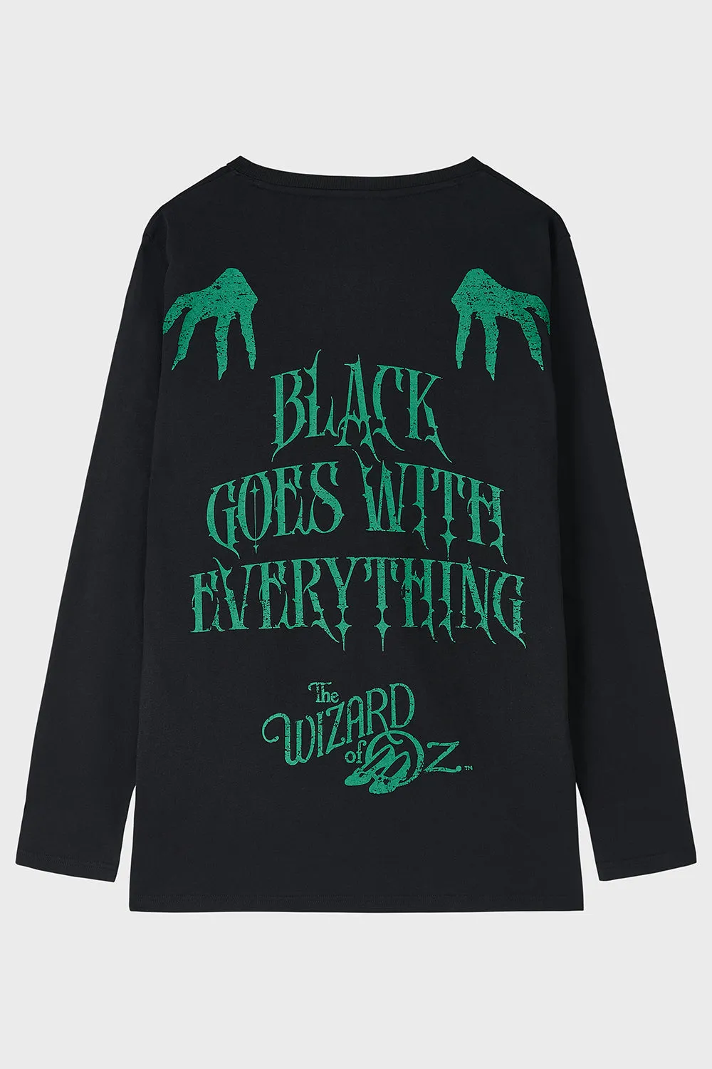 Wicked Witch Long Sleeved T Shirt Painting Solid Color