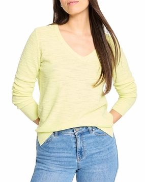 NIC ZOE Breezy Texture Sweater Sustainable Yarn