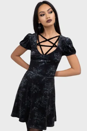 Moonlit Pentacle Dress Walk Grace