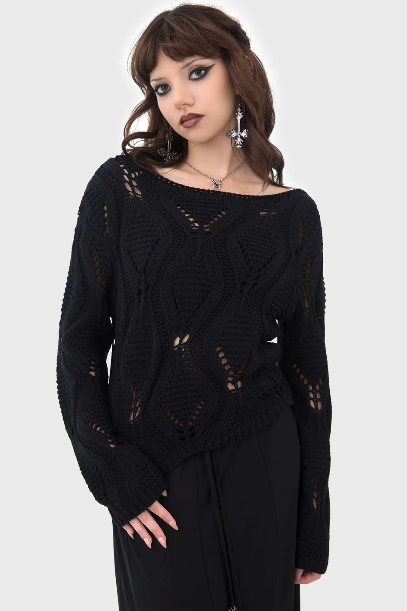 Chic Casual Outfit Nebula Riot Sweater