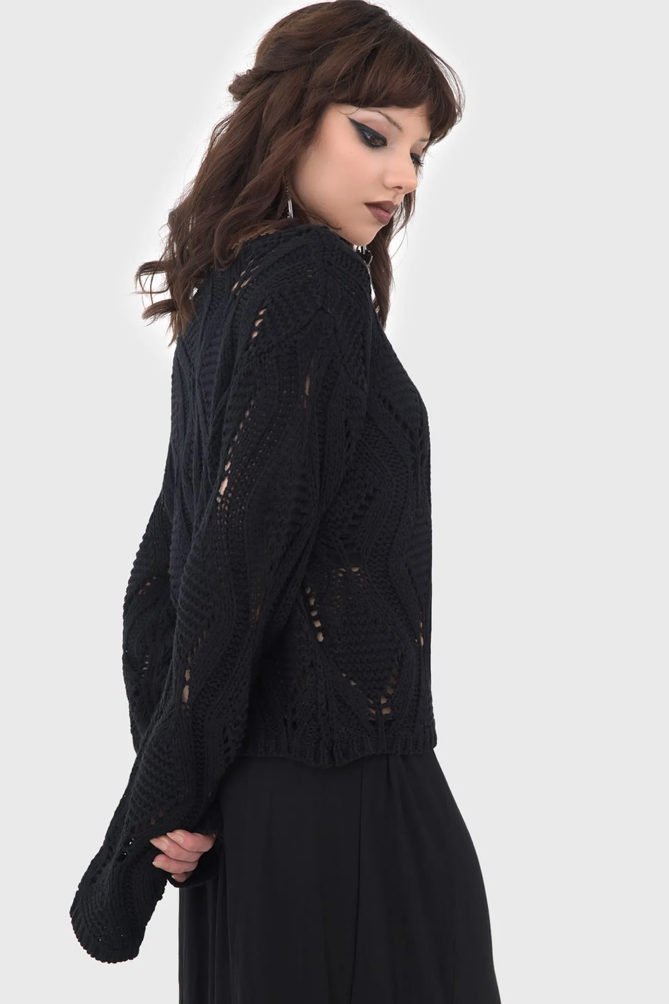 Crew Neckline Thermal Air Pocket Nebula Riot Sweater