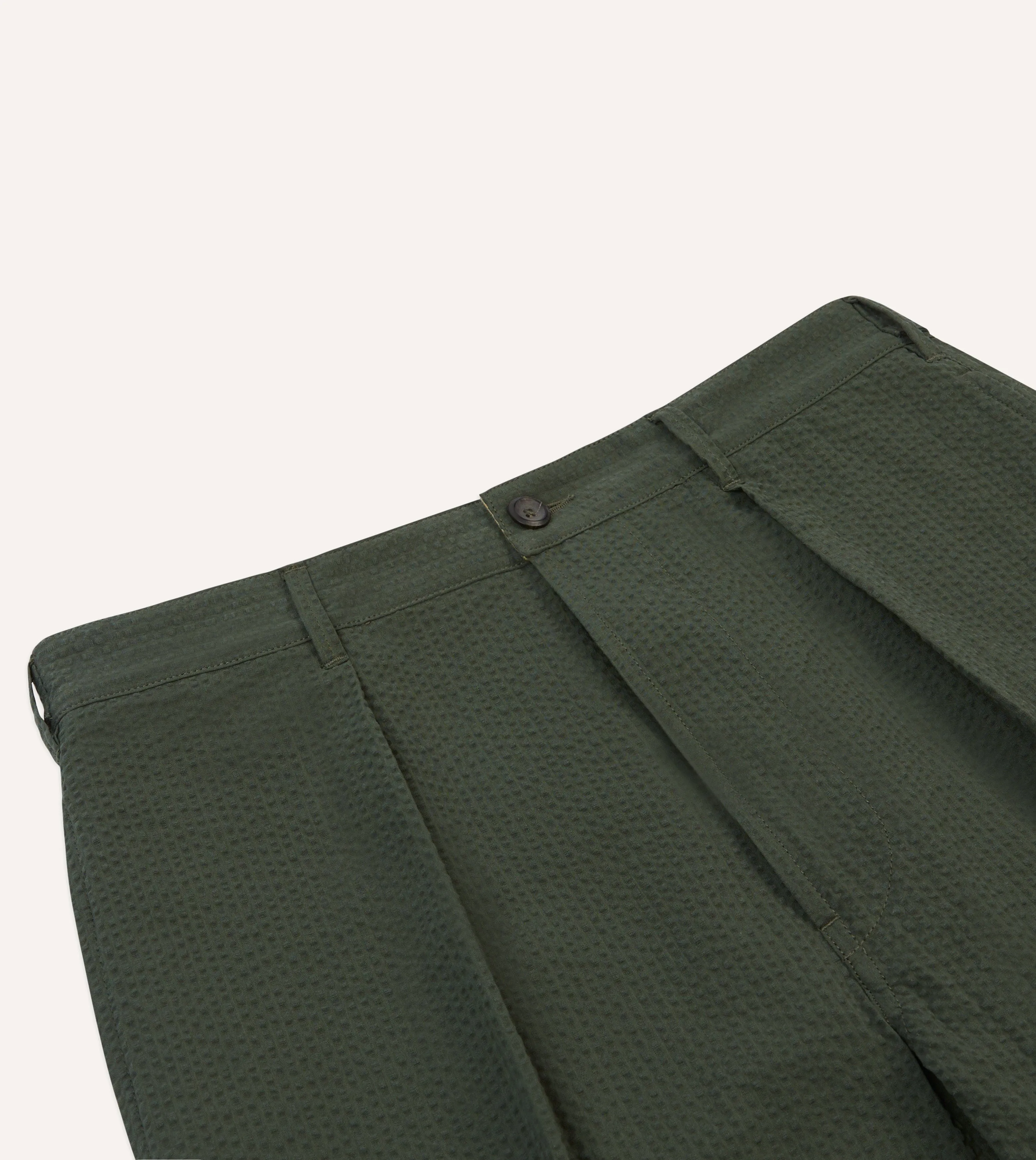Olive Seersucker Games Trousers Breath Fit Performance Comfort
