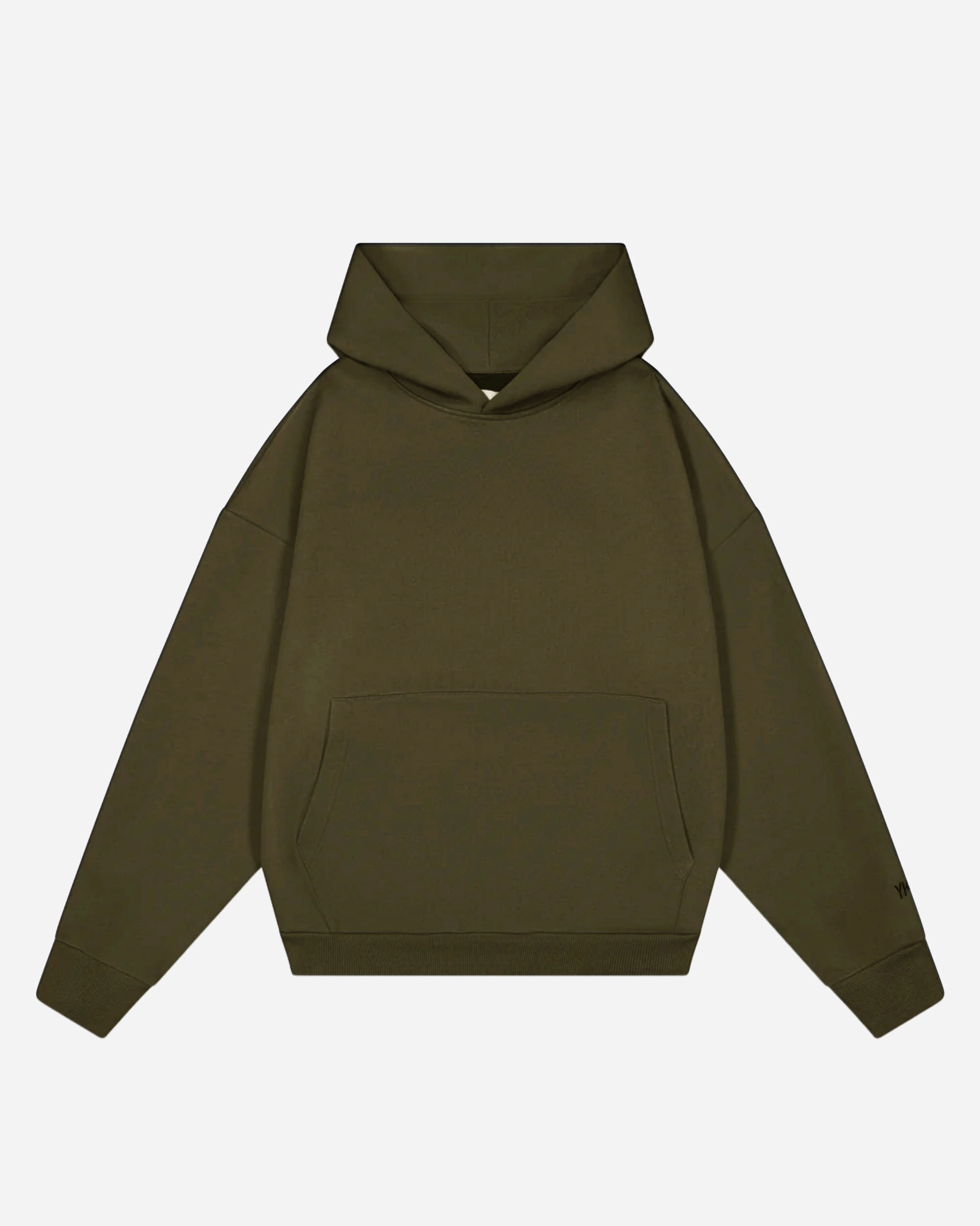 Non Restrictive Cut Nothing Hoodie | Deep Olive