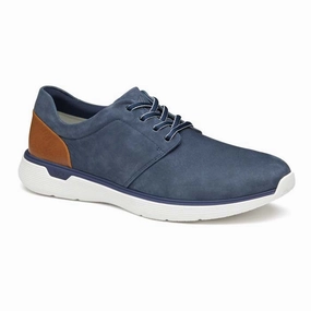 Mens Johnston & Murphy XC4 Prentiss 2 Plain Toe in Navy Workwear Match Comfort sole