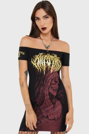 Arcane Rituals Mini Dress Signature-Style