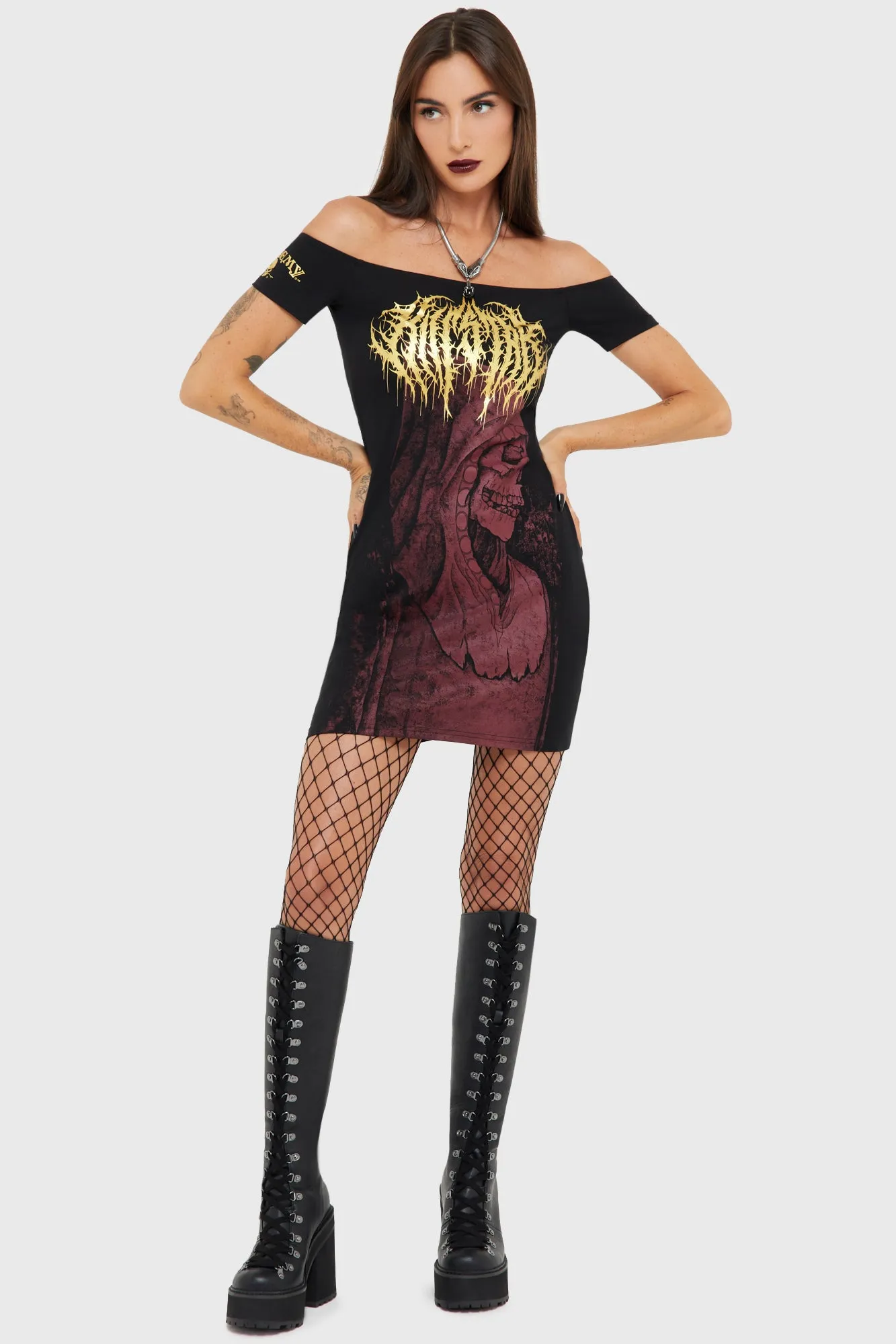 Arcane Rituals Mini Dress Easy Go