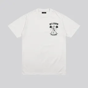 Good stretch Active Fashion PRAYING PARADISE T-SHIRT OFF WHITE