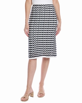 Wardrobe Hero Elastic hemline Brooks Brothers Pointelle Sweater Skirt