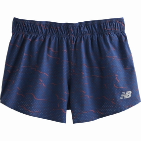 Women's NB RC Seamless Printed 3" Short Air Flow Tough Wear