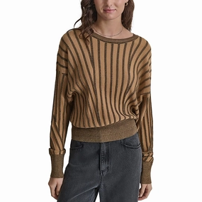Womens Textured Knit Pullover Sweater Classic Comfort