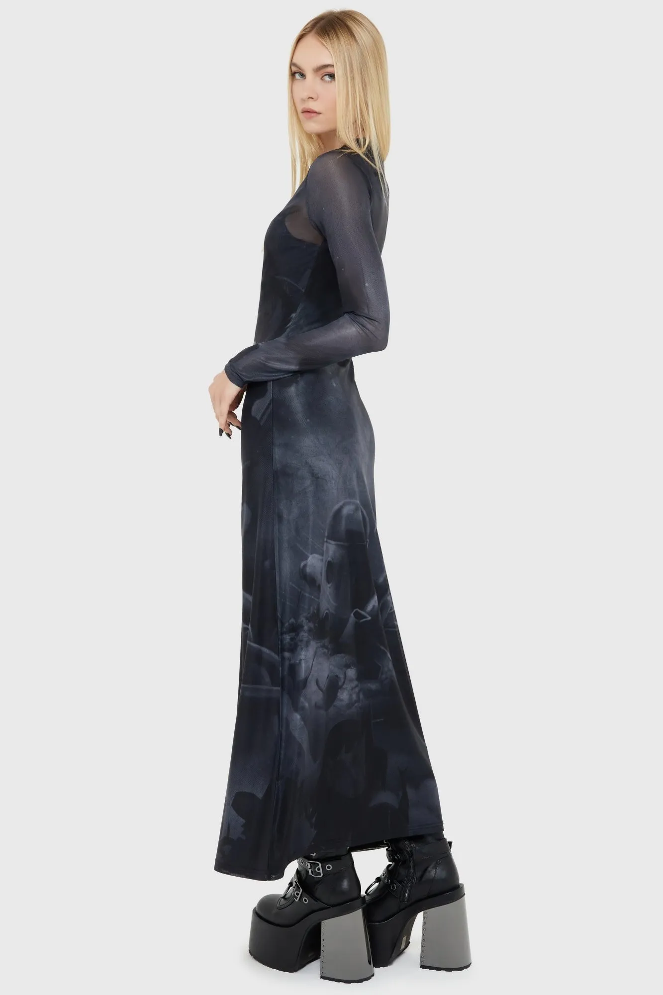 Adventure Time Maxi Dress Warm Soft