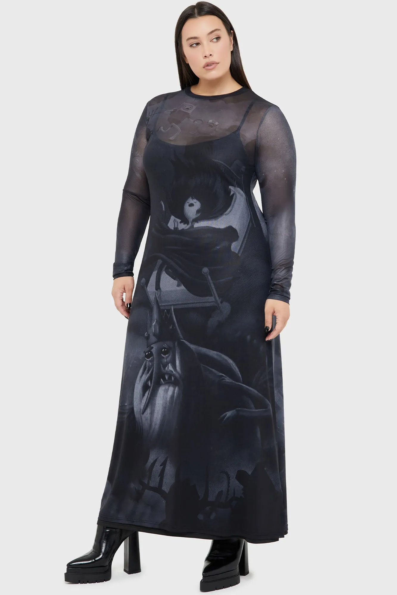 Comfy Wear Adventure Time Maxi Dress