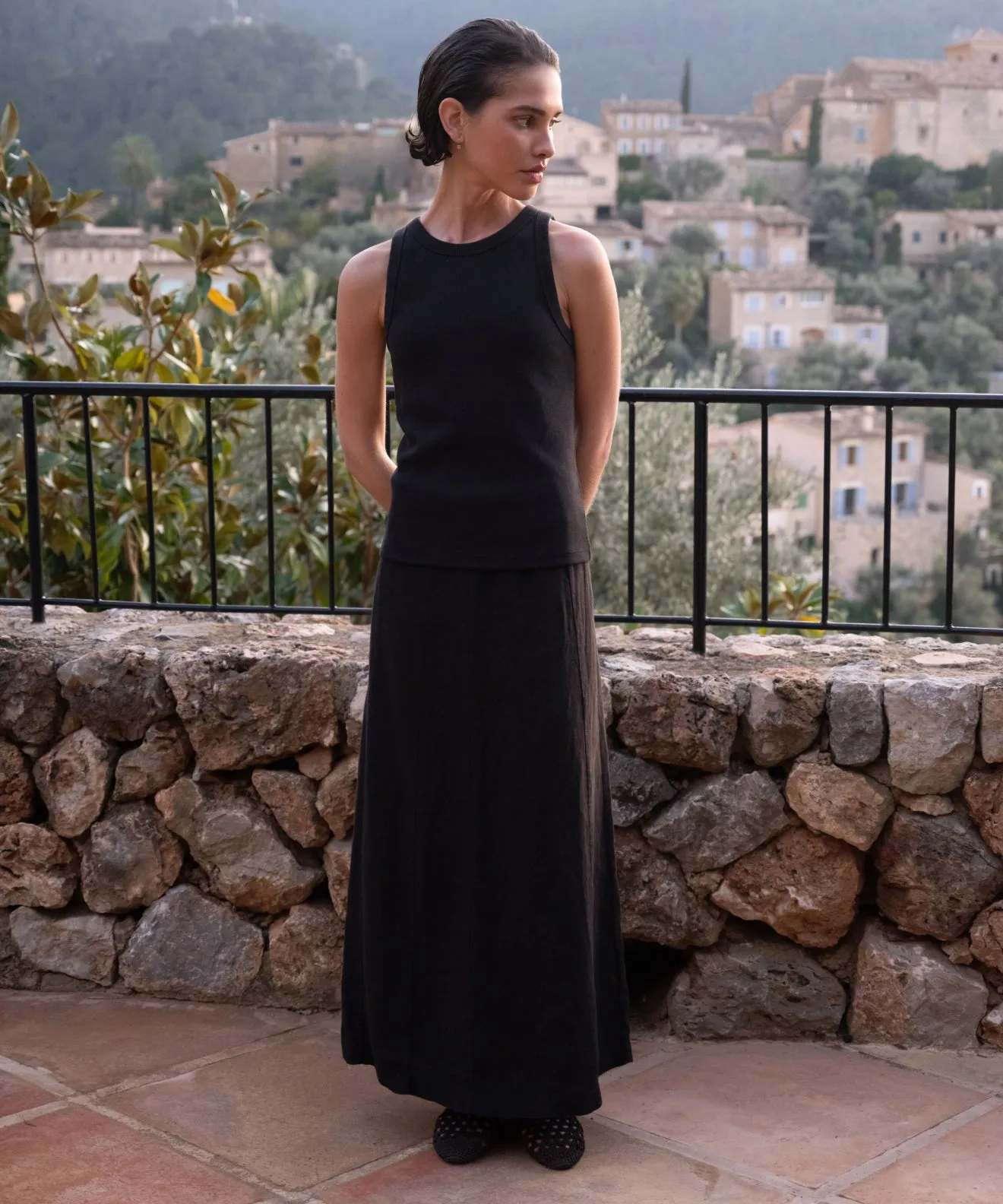 Kinney Skirt Quilted Texture Timeless Wear